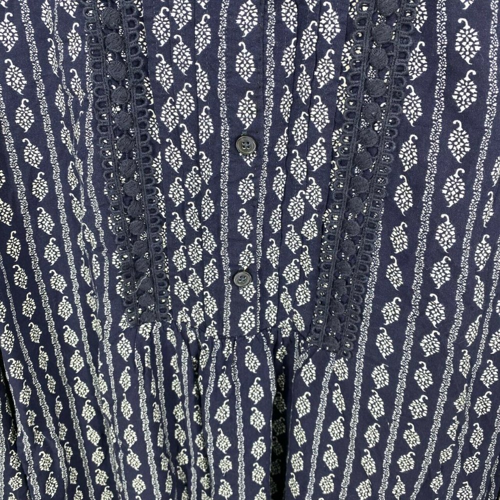 Ann Taylor Loft Long Sleeve Peasant Blouse Size S - Picture 4 of 7